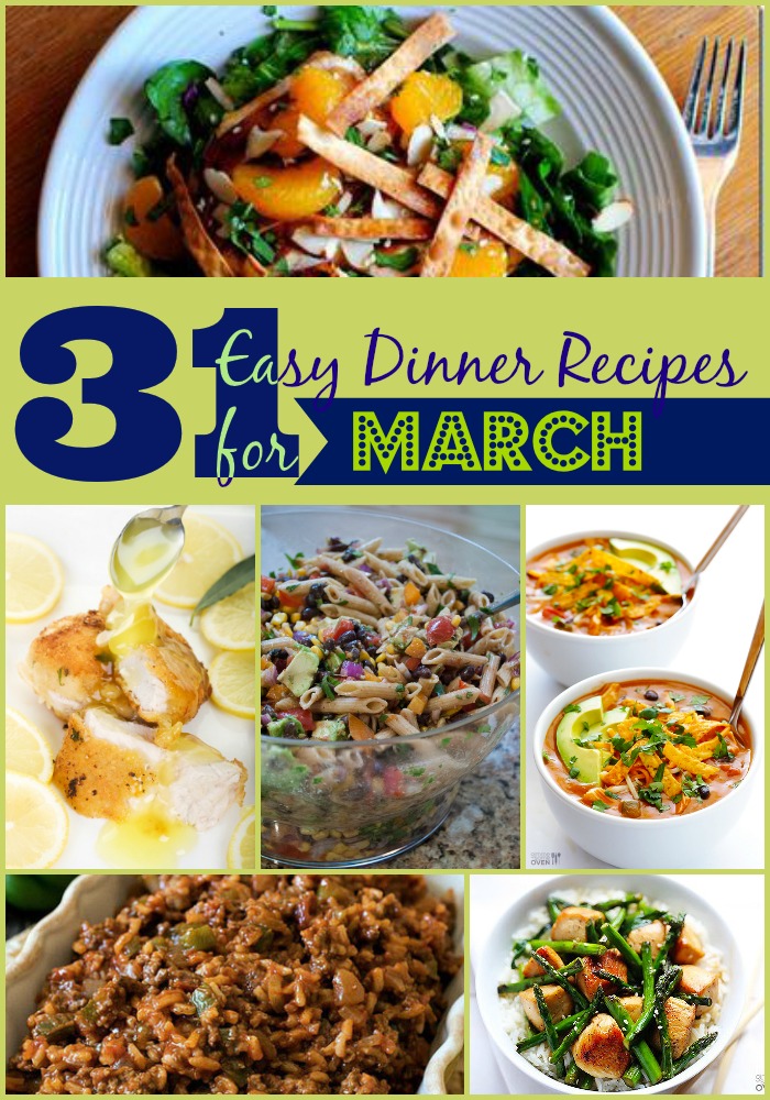 31 Easy Dinner Recipes For March | RecipeLion.com